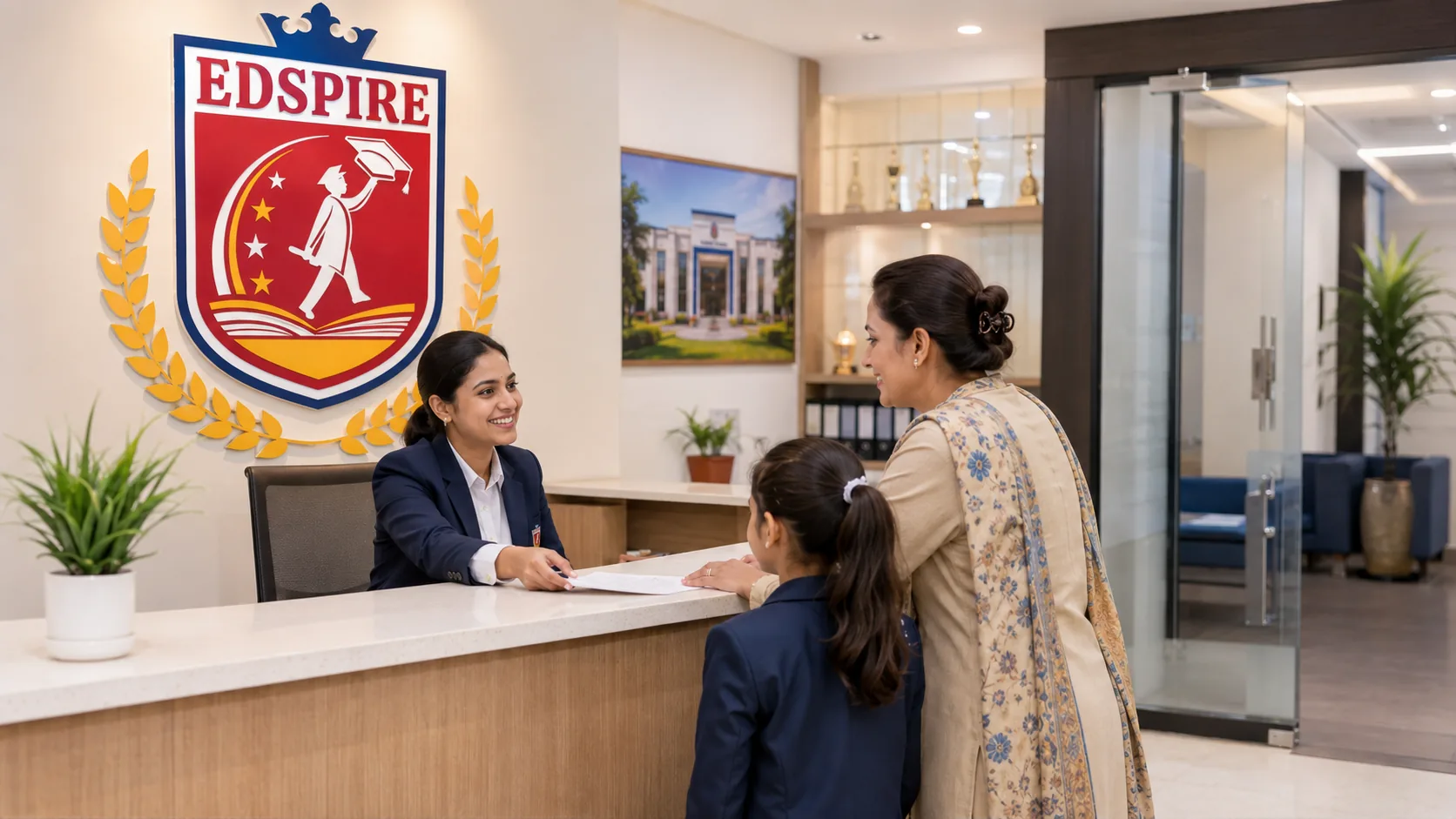 Edspire School front office